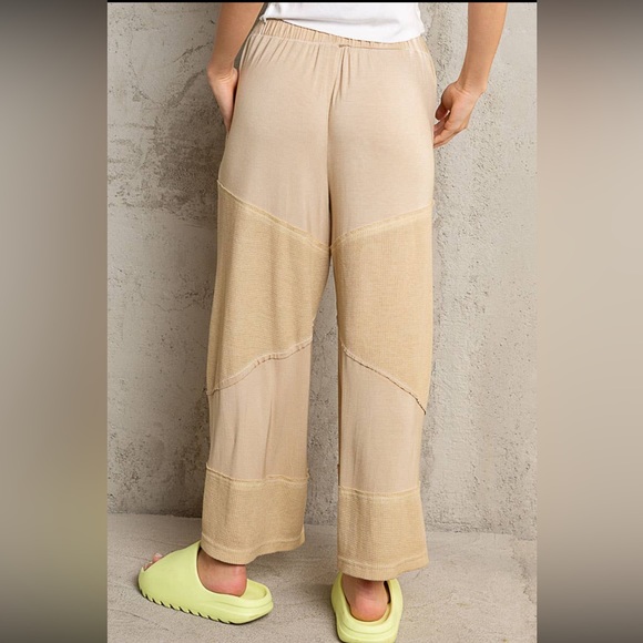 PRE ORDERS SOLD OUT Adorable Soft POL Cropped Pants with Pockets | - Picture 2 of 6